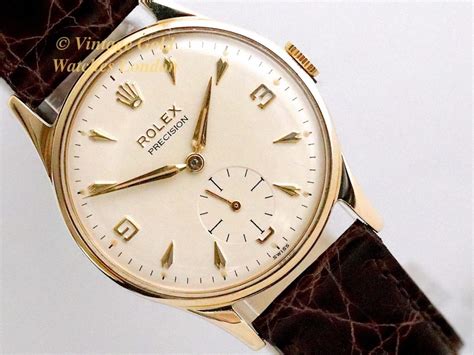 vintage rolex precision leather|rolex oyster precision 1960s.